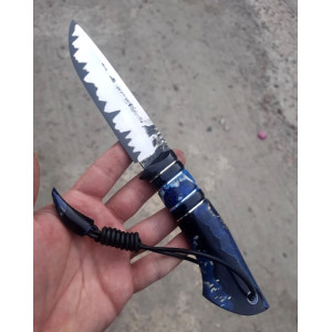 ШЛЯХЕТНИЙ ніж ручної роботи майстра студії Павла Гончаренка, замовити купити в Україні (Сталь - s390). Photo 3